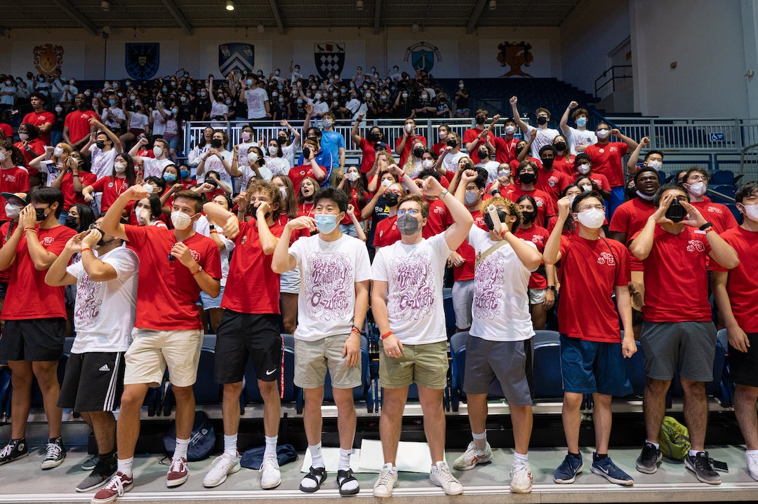 Rice rallies in a packed Tudor Fieldhouse for spirited celebration of Owl athletics Rice News